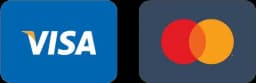 Visa and Mastercard accepted